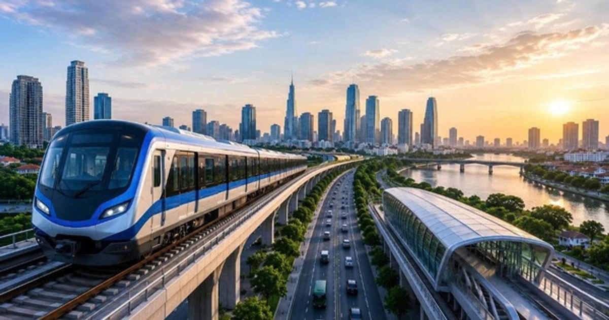 Metro số 4 TP. HCM dài 43km qua 22 phường, xã: Có diễn biến mới
