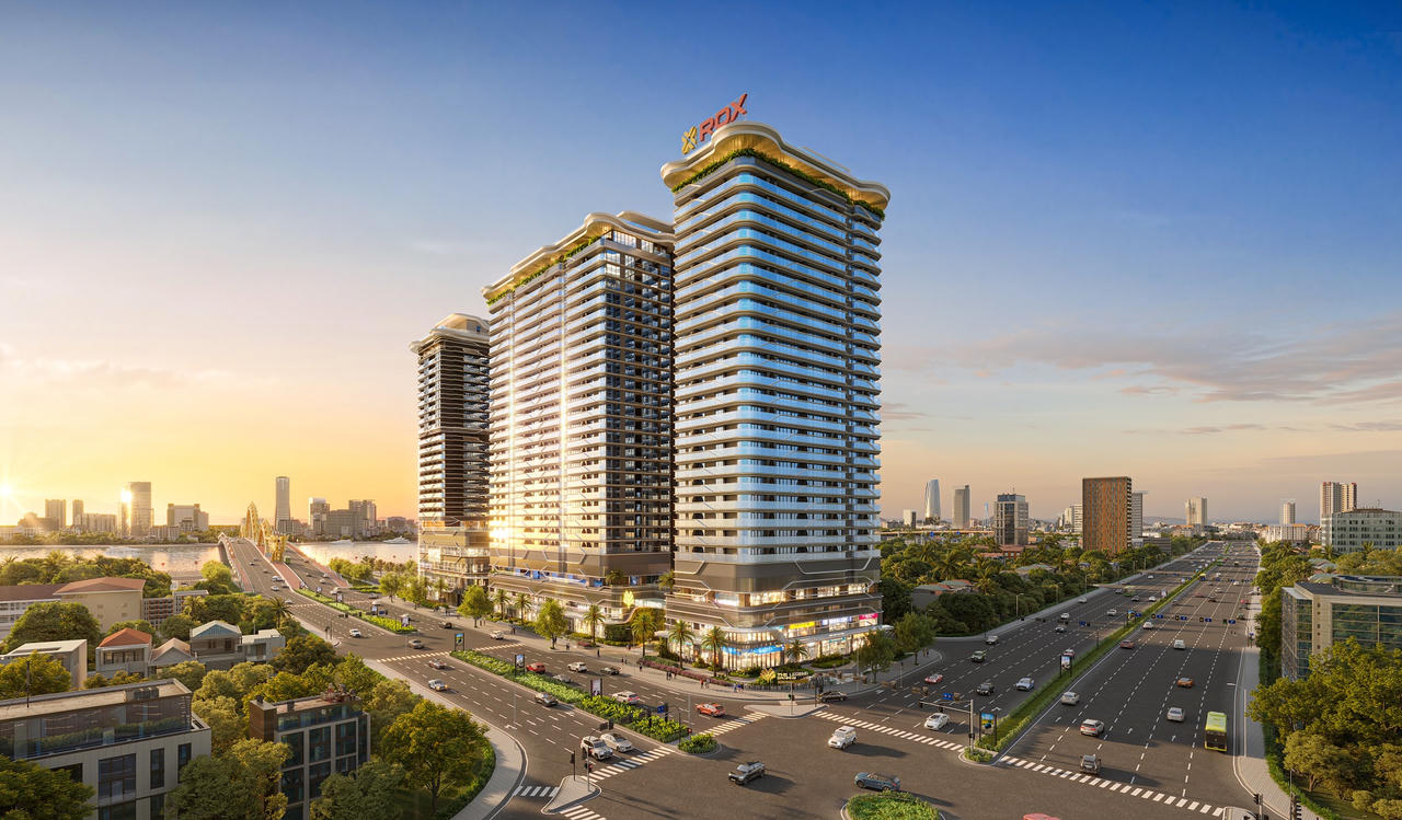 The Legend Danang hưởng lợi từ hệ sinh thái du lịch, thương mại và dịch vụ sôi động bậc nhất trung tâm thành phố. Ảnh: ROX Signature