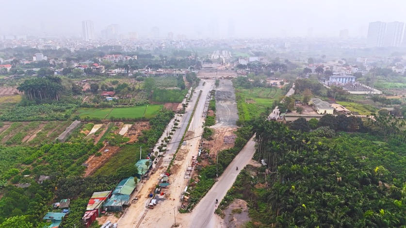 Giá đất dọc tuyến Tây Thăng Long qua 10 xã, phường ở Hà Nội