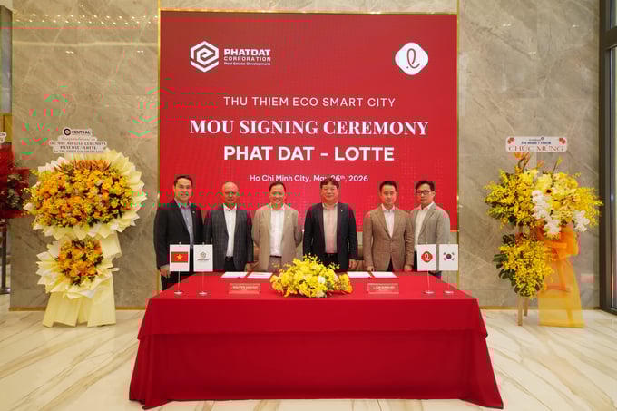 Phát Đạt và Lotte ký kết hợp tác