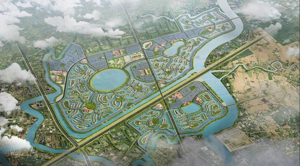 Quy hoạch chung đô thị Cần Giuộc 21.510 ha: Hình thành loạt đô thị lớn