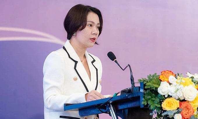 Bà Nguyễn Thu Hằng, Tổng giám đốc Công ty Cổ phần Vinhomes.