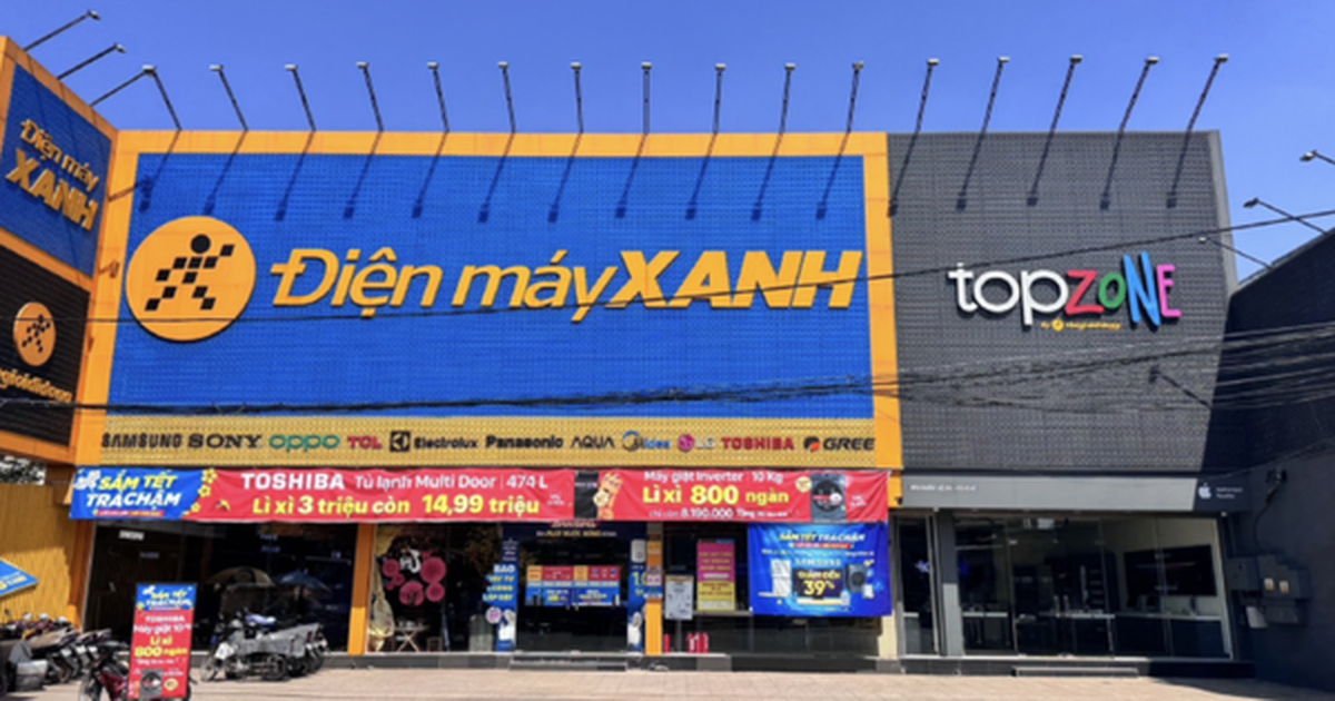 Điện Máy Xanh dự kiến chia cổ tức tiền mặt 40% ngay sau khi lên HOSE