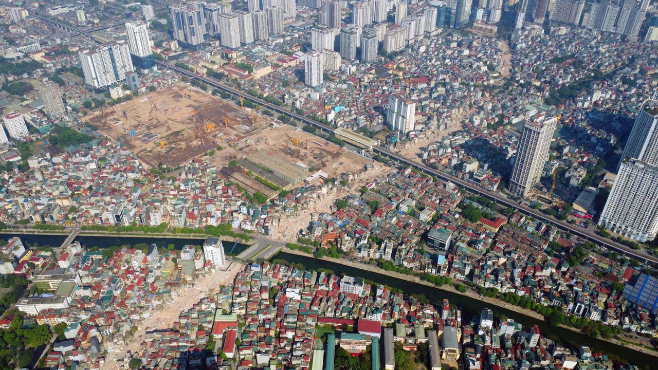 Giải tỏa Vành đai 2,5: Những hình ảnh mới nhất, sắp xong mặt bằng