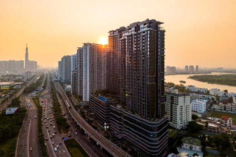 Bất động sản cao cấp tại khu Đông TP HCM, dọc tuyến metro số 1. Ảnh: Masterise Homes