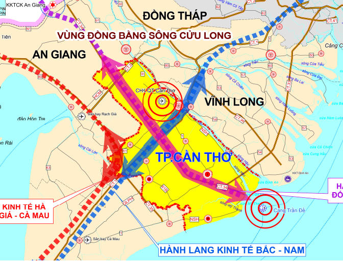 Cần Thơ công bố 37 khu đô thị lớn trong danh mục mời gọi đầu tư