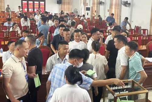Bắc Ninh đấu giá 40 lô đất ở Xuân Cẩm, Hoàng Vân 