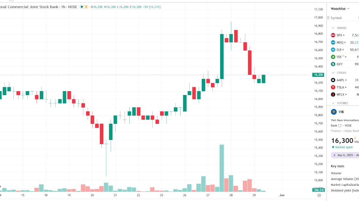 Cổ đông lớn VIB nâng sở hữu lên hơn 8,4% vốn
