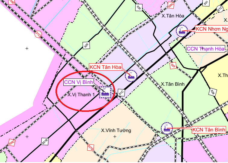 Cần Thơ tìm nhà đầu tư cụm công nghiệp Vị Bình 71ha