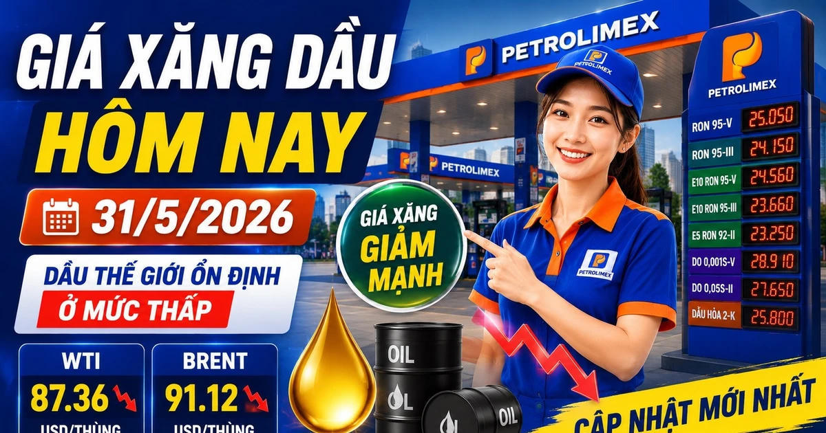 Giá xăng dầu hôm nay 31/5: Brent, WTI vẫn ở vùng thấp
