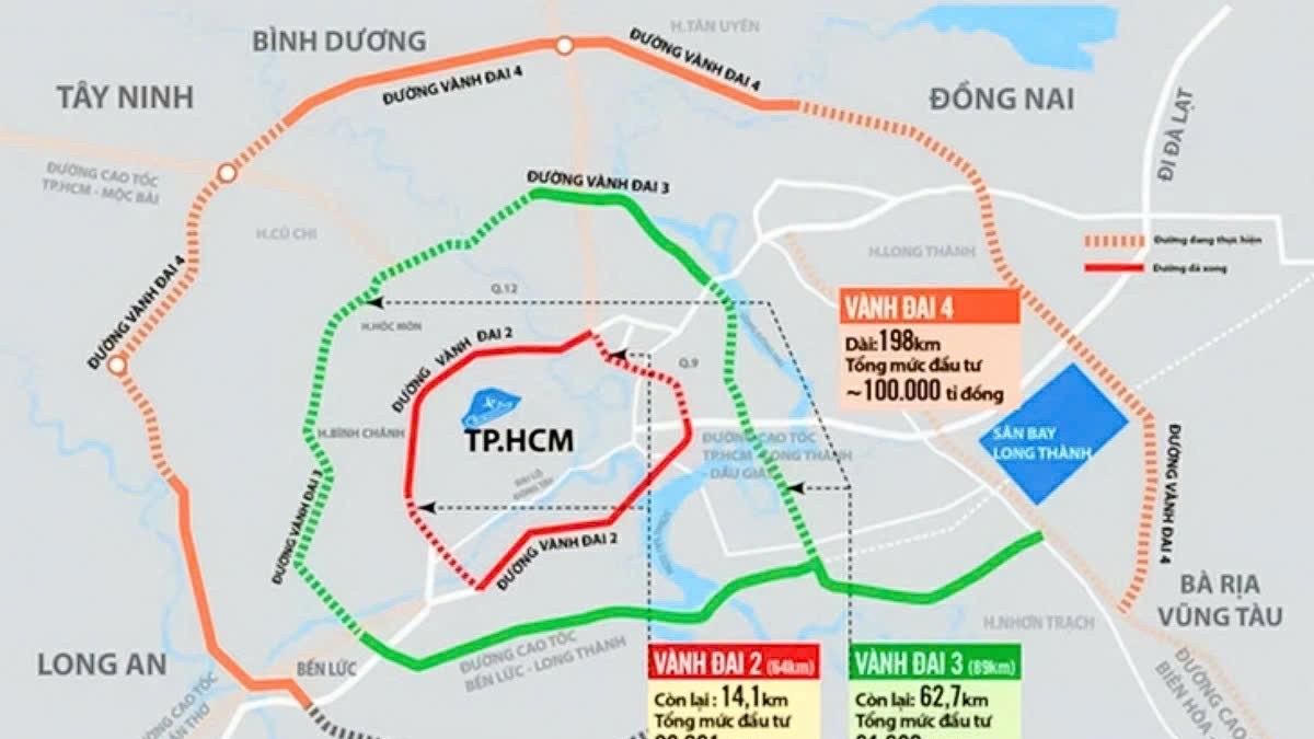 Đồng Nai đẩy nhanh giải phóng mặt bằng Vành đai 4, khởi công cuối 6/2026