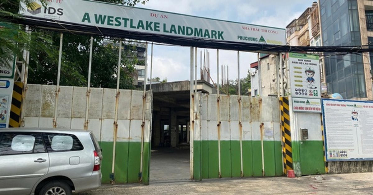 Dự án Khách sạn 5 sao StarCity Westlake số 10 Trấn Vũ bị thu hồi, chủ dự án đã rót gần 180 tỷ