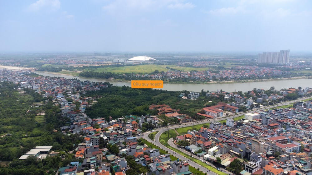 Cụm công viên bãi sông Ngọc Thụy Trục cảnh quan sông Hồng rộng hơn 105 ha, vốn đầu tư 23.000 tỷ