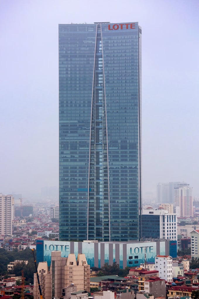 Lotte Center Hanoi tạo dấu ấn như một công trình đa chức năng tại khu vực trung tâm Thủ đô