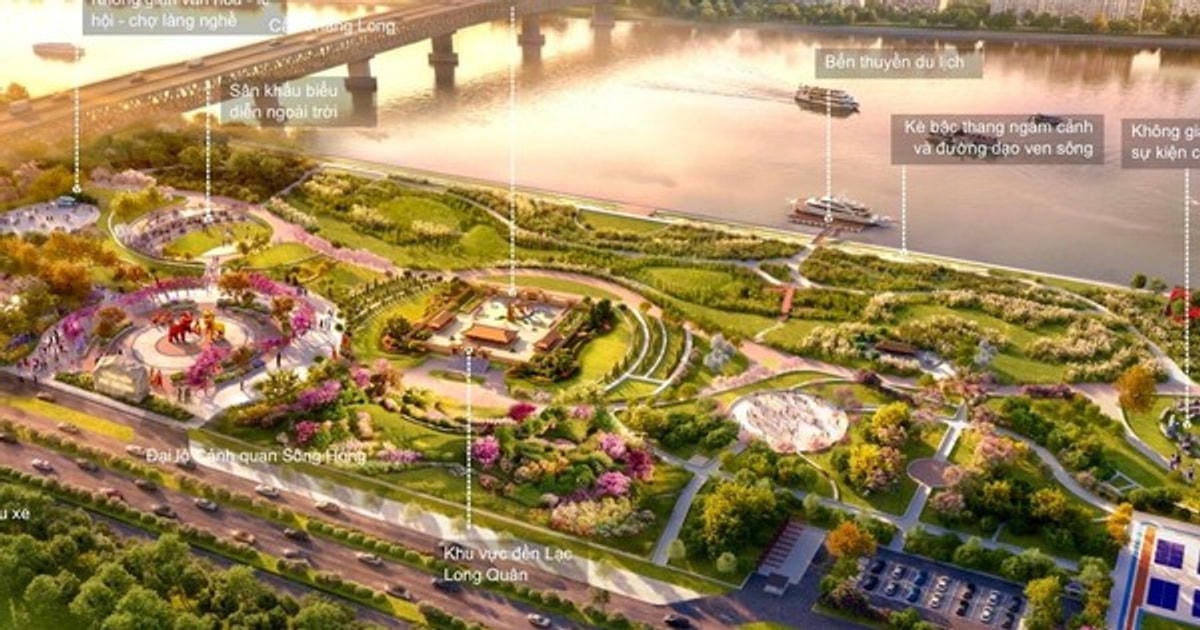 Công viên công cộng Phú Thượng rộng 19,99ha, vốn 1.727 tỷ đồng