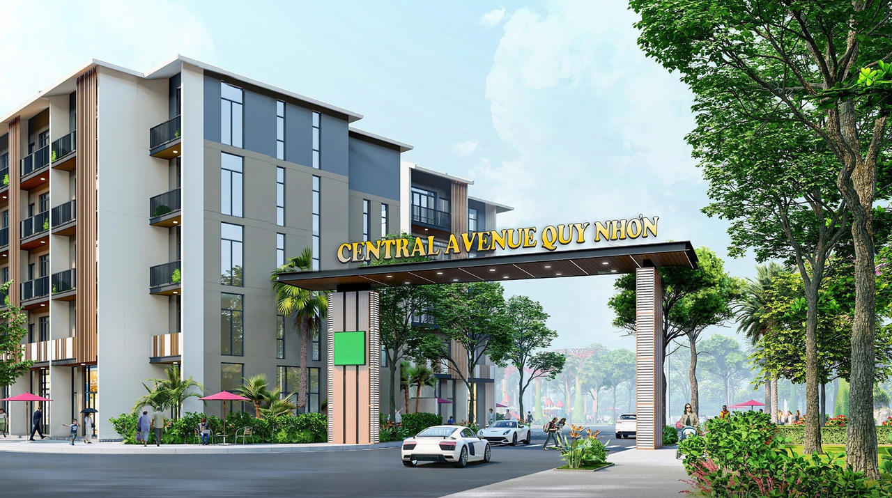  BIM Group thâu tóm Central Avenue Quy Nhon, quy mô 250 căn liền kề