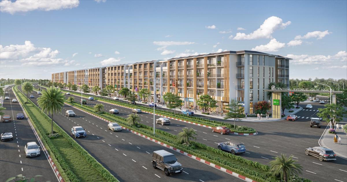  BIM Group thâu tóm Central Avenue Quy Nhon, quy mô 250 căn liền kề