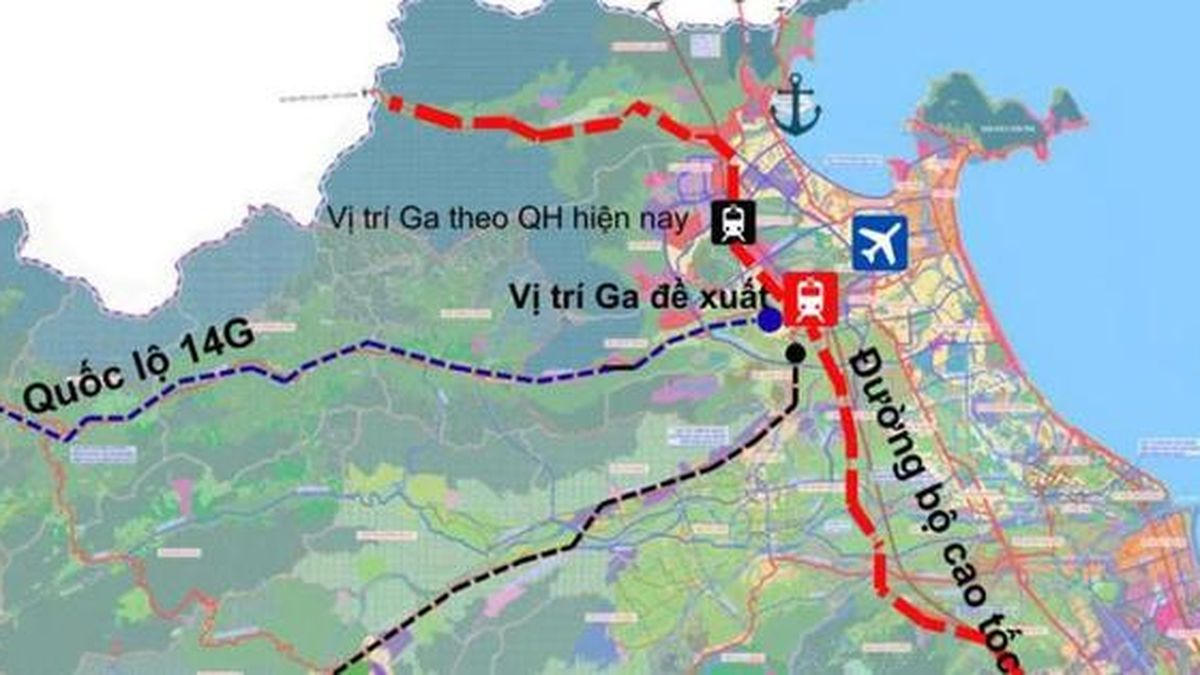 Đà Nẵng tính dời ga đường sắt tốc độ cao sang xã Bà Nà