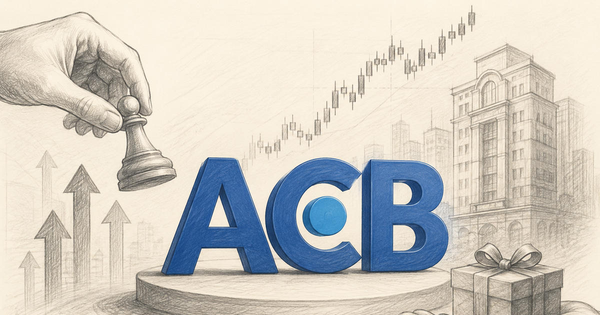 ACB bị tự doanh bán ròng 215 tỷ trước ngày chốt cổ tức