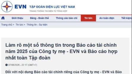 EVN giải trình về lợi nhuận kỷ lục và khoản tiền gửi ngân hàng hàng trăm nghìn tỷ đồng.