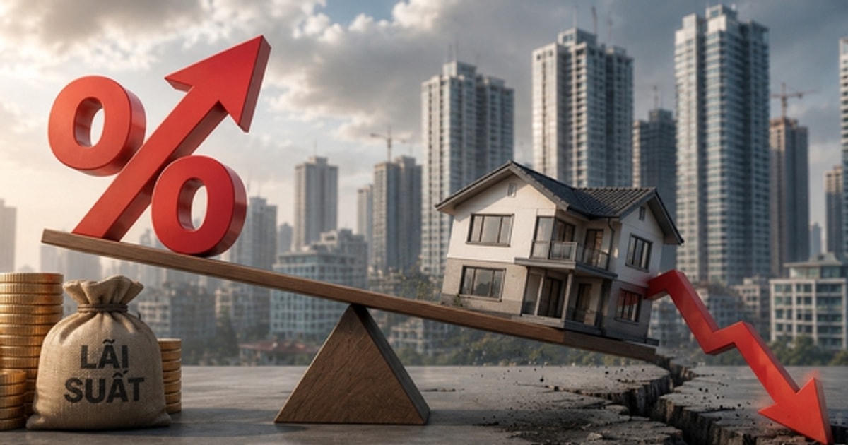 Lãi vay cao, giá nhà đất bước vào chu kỳ giảm