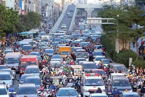 Hà Nội đề xuất thu phí xe vào nội đô, hạn chế phương tiện cá nhân.