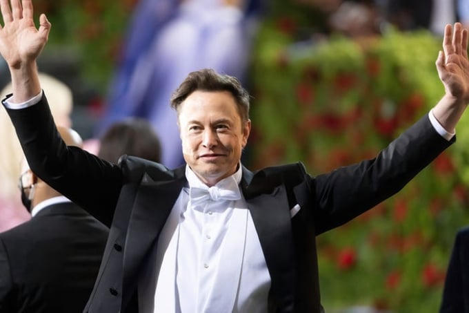 Tỷ phú Elon Musk.