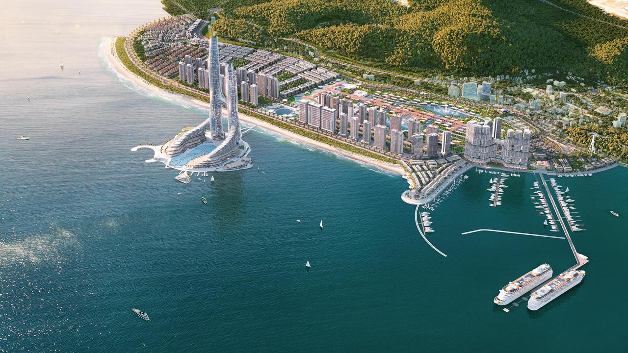 “Kinh đô lễ hội” Sun Elite City tọa lạc tại vị trí “kim cương”, hưởng lợi từ hệ thống hạ tầng giao thông khu vực. Ảnh minh họa: Sun Property.