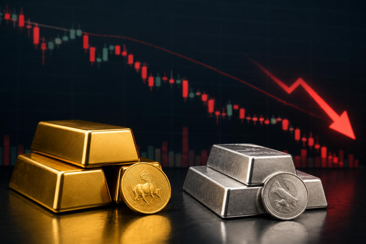 Giá vàng, bạc thế giới đồng loạt giảm sau tin từ FED giữ nguyên lãi suất