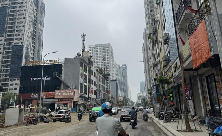 Giá nhà mặt phố Nguyễn Tuân sau mở rộng lên gần 900 triệu đồng/m2