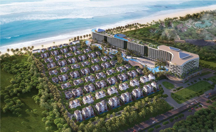 Phối cảnh dự án (Nguồn: Trang web của Grand Mercure Hoi An)