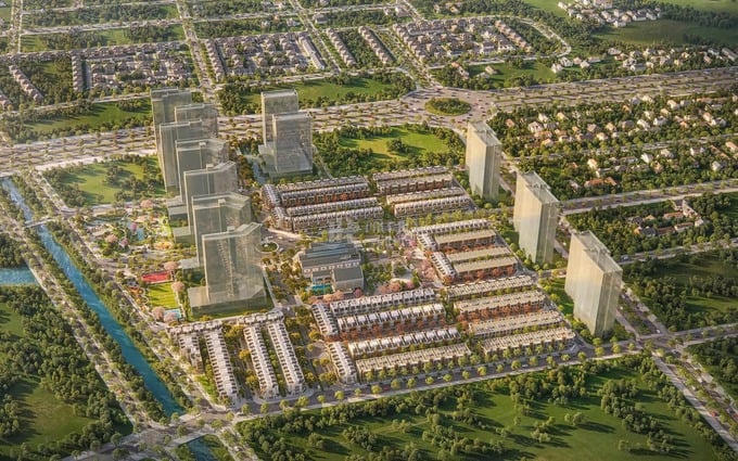 Phối cảnh dự án SpringVille của Gamuda Land