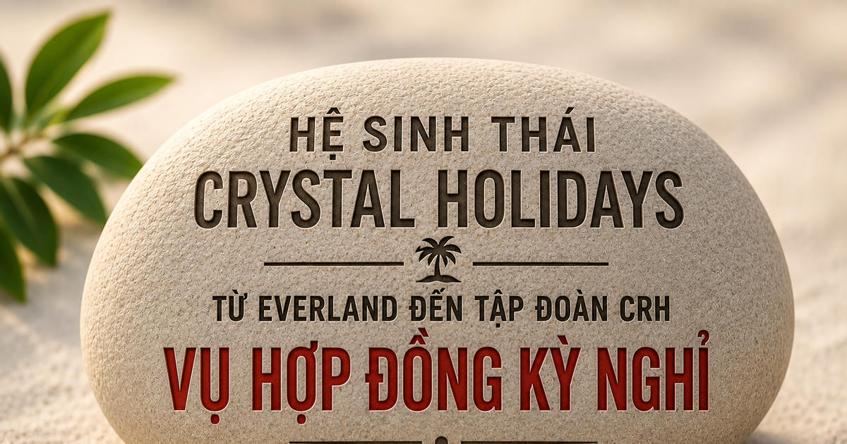 Hệ sinh thái Crystal Holidays: Từ Everland đến Tập đoàn CRH và những mắt xích giao thoa trong thị trường hợp đồng kỳ nghỉ