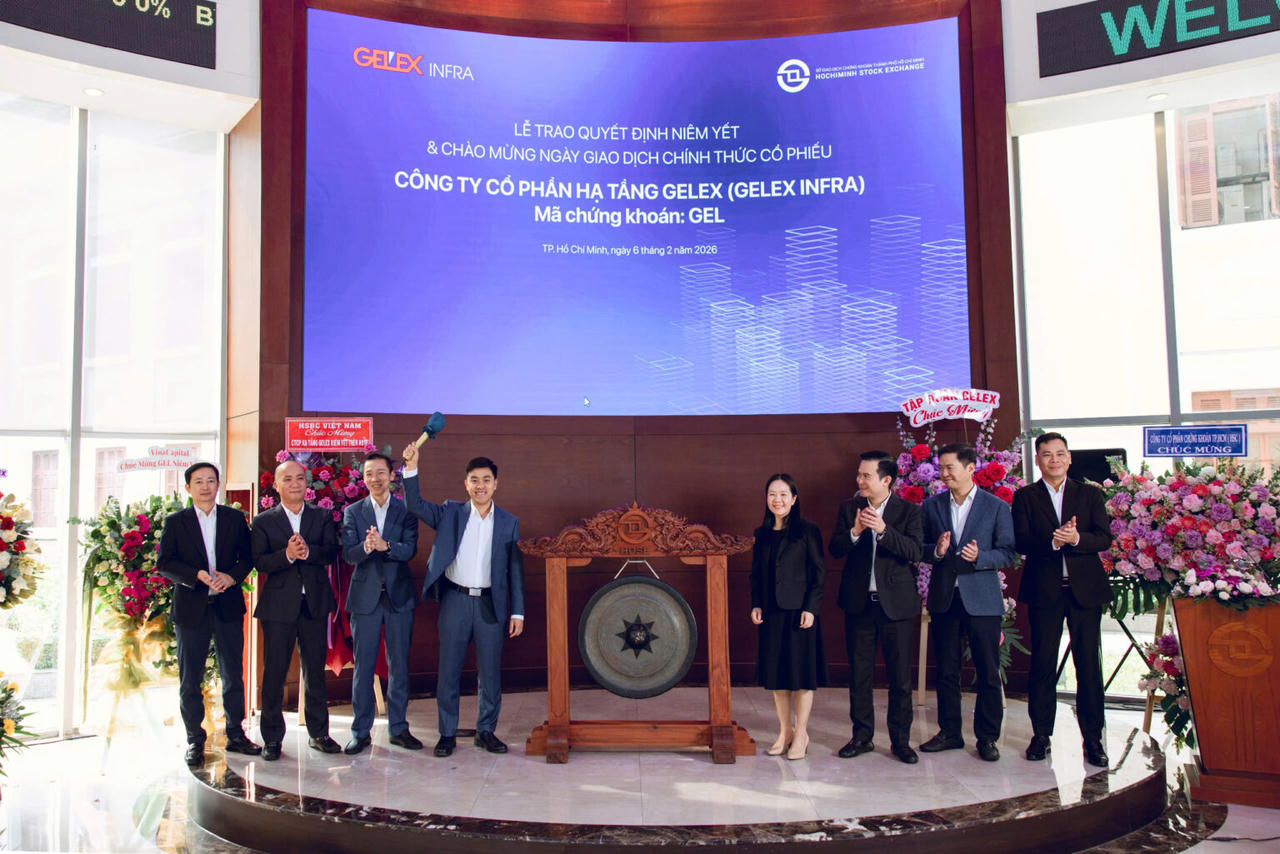 Tân binh Gelex Infra vừa lên sàn HOSE đã báo lãi gần nghìn tỷ, đạt gần 85% kế hoạch năm