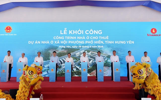 Hưng Yên khởi công gần 8,000 căn nhà ở xã hội và nhà ở cho thuê