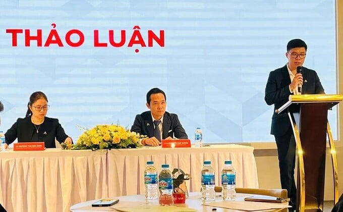 Tại đại hội, cổ đông An Gia đã thông qua kế hoạch kinh doanh năm 2026 với mục tiêu doanh thu thuần đạt 200 tỷ đồng và lợi nhuận sau thuế của công ty mẹ đạt 200 tỷ đồng. (Ảnh: AGG)