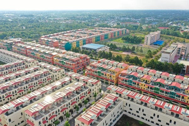 Một khu đô thị đồng bộ, hiện đại hiện diện tại Vĩnh Long.