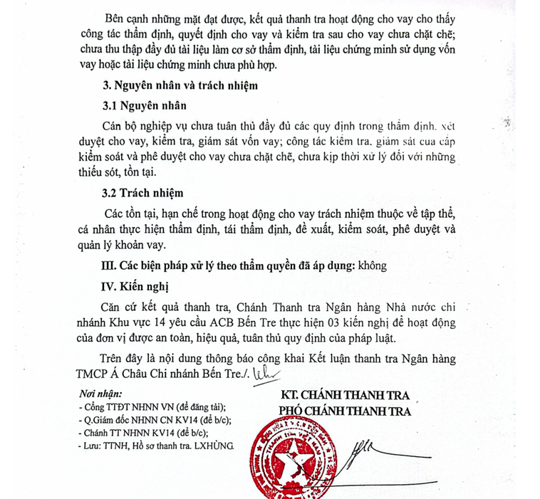 Đằng sau việc quy mô tài sản vượt 1 triệu tỷ đồng của Ngân hàng ACB: “Cục máu đông” tiềm ẩn tại khoản nợ xấu, hàng loạt chi nhánh vừa bị thanh tra trong hoạt động cho vay?