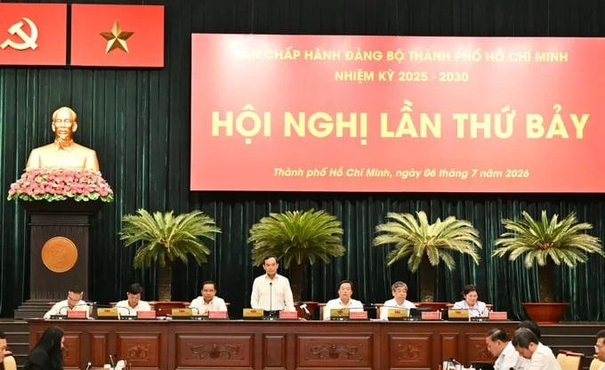 Bí thư Thành ủy Tp.HCM Trần Lưu Quang.