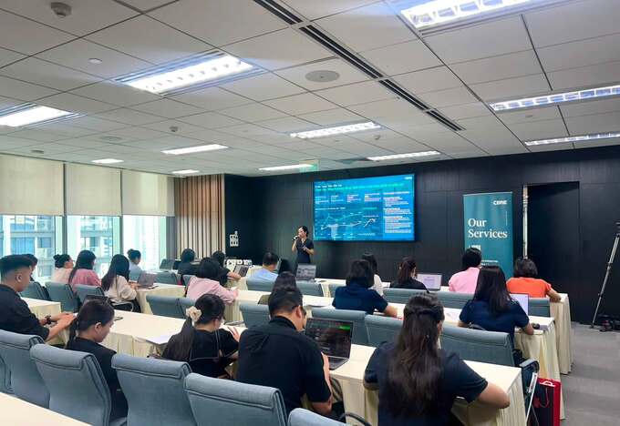 Báo cáo của CBRE chỉ ra một diễn biến đáng chú ý trong nửa đầu năm 2026 là sự giảm tốc của đà tăng giá trên thị trường thứ cấp dưới áp lực của mức lãi suất cao. Ảnh: CBRE