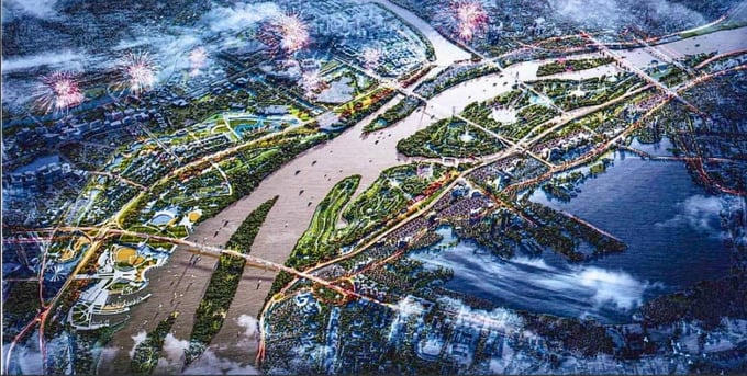 Hà Nội yêu cầu hoàn thiện phương án tái định cư trước khi lấy ý kiến quy hoạch sông Hồng.