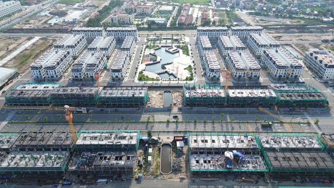 Một góc dự án Hoàng Huy New City - II ở thời điểm hiện nay. Nguồn: CRV.