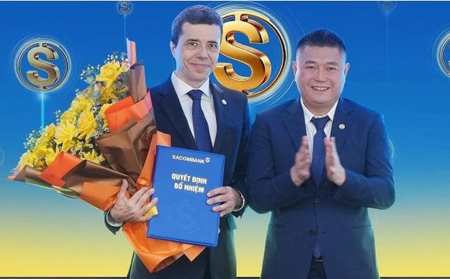 Sacombank bổ nhiệm ông Loic Faussier (bên trái) làm Tổng giám đốc.&nbsp;