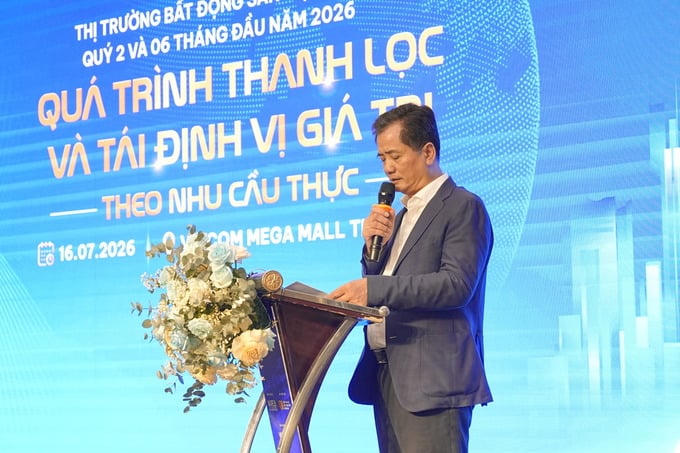 TS. Nguyễn Văn Đính – Phó Chủ tịch Hiệp hội BĐS Việt Nam, Chủ tịch Hội Môi giới Bất động sản Việt Nam (VARS). Ảnh: VARS