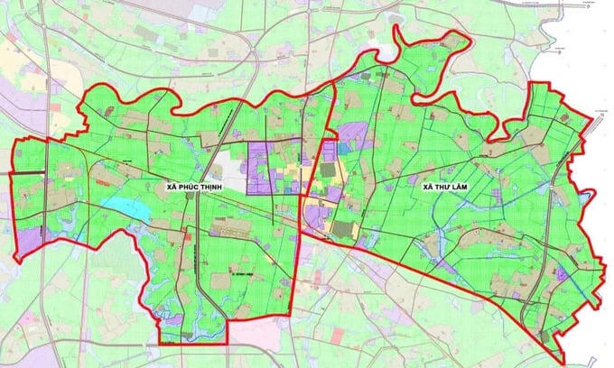 2 địa phương dẫn đầu thành phố về quy mô thu hồi đất đến năm 2030, với tổng diện tích hơn 3.000ha phục vụ gần 360 dự án phát triển kinh tế - xã hội.