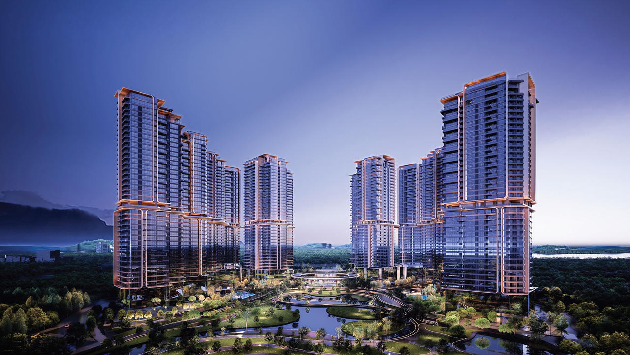 Noble West Lake Ha Noi - tổ hợp Branded Residences gồm 12 tòa tháp cao 40 tầng tại Ciputra (Hà Nội), nằm trong danh mục các dự án được Sunshine Group ký kết hợp đồng tổng thầu xây dựng với DELTA Group.