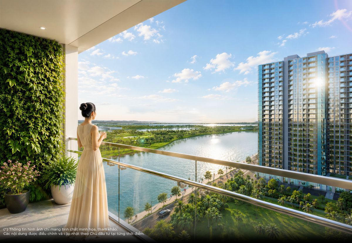 The Sunrise Bay sở hữu “tầm view triệu đô” nhìn ra vịnh di sản và sân golf.