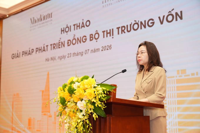 Bà Hà Thu Giang, Vụ trưởng Vụ Tín dụng các ngành kinh tế, Ngân hàng Nhà nước.