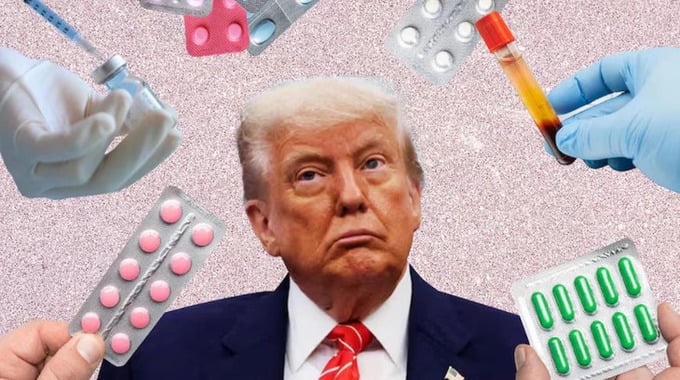 Ông Trump tính áp thuế 200% với thuốc nhập khẩu.