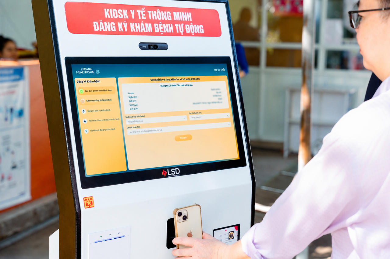Việc đưa vào sử dụng Kiosk y tế thông minh sẽ giúp rút ngắn thời gian chờ đợi, giảm thủ tục hành chính